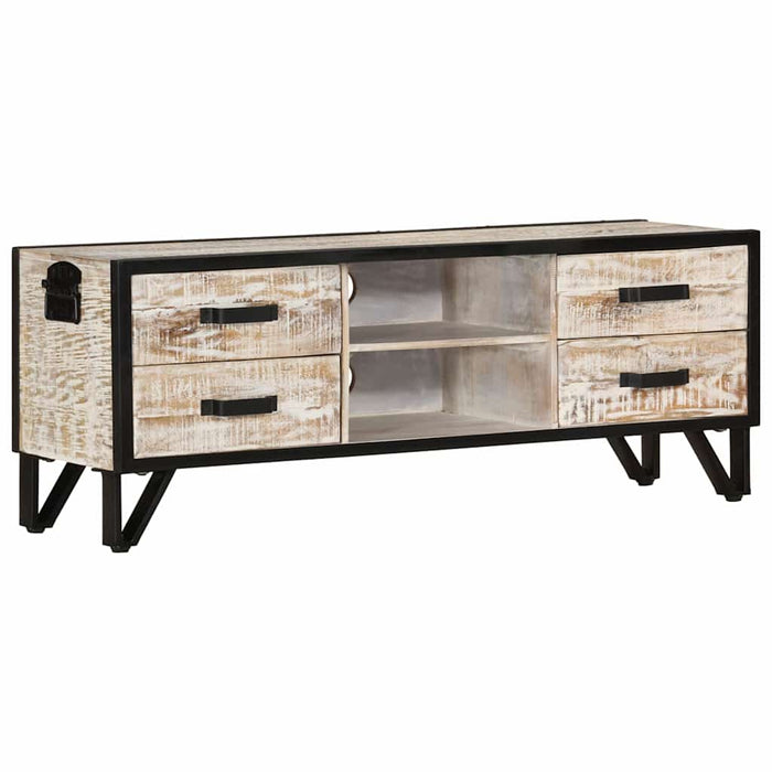 Comodă TV, 110x30x41 cm, lemn masiv de acacia WALTI