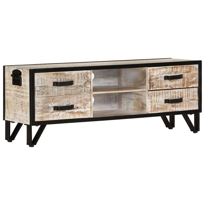 Comodă TV, 110x30x41 cm, lemn masiv de acacia WALTI