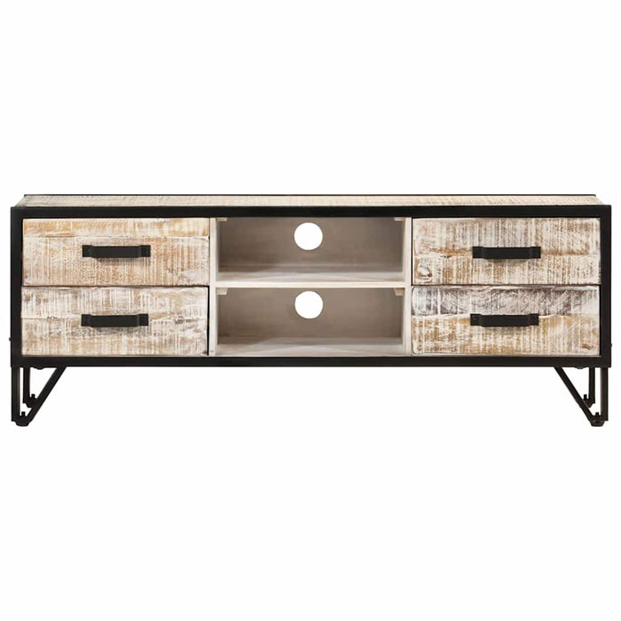 Comodă TV, 110x30x41 cm, lemn masiv de acacia WALTI