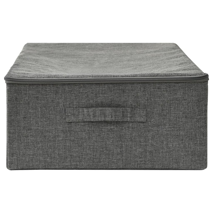 Cutie de depozitare, antracit, 70x40x18 cm, material textil - WALTI WALTI