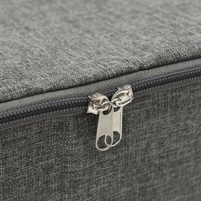 Cutie de depozitare, antracit, 70x40x18 cm, material textil - WALTI WALTI