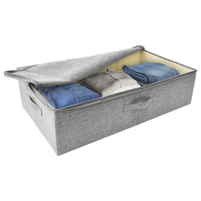 Cutie de depozitare, gri, 70x40x18 cm, material textil - WALTI WALTI