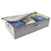 Cutii de depozitare 2 buc. gri 70x40x18 cm material textil - WALTI WALTI