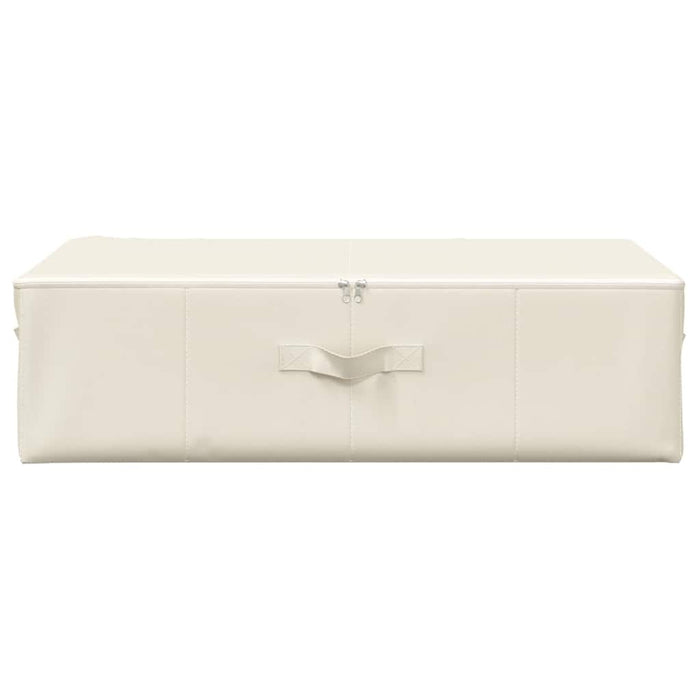 Cutii de depozitare 2 buc. crem 70x40x18 cm material textil - WALTI WALTI