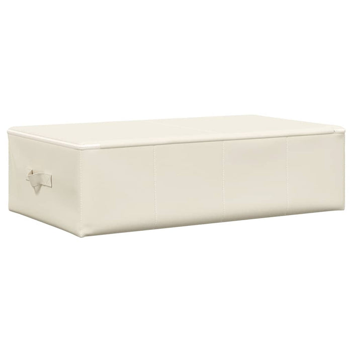 Cutii de depozitare 2 buc. crem 70x40x18 cm material textil - WALTI WALTI