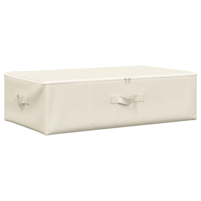 Cutii de depozitare 2 buc. crem 70x40x18 cm material textil - WALTI WALTI