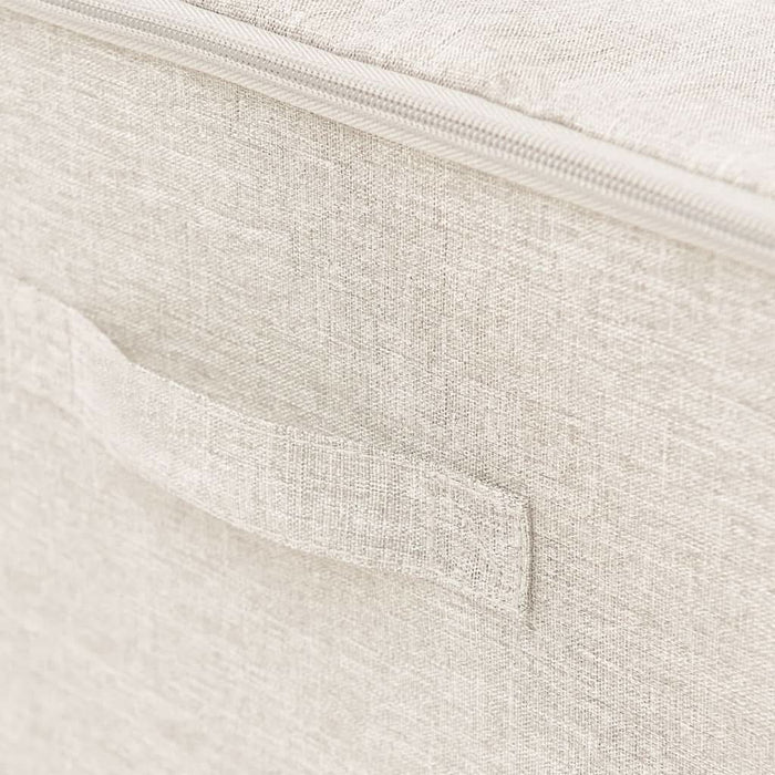 Cutii de depozitare 2 buc. crem 43x34x23 cm material textil - WALTI WALTI