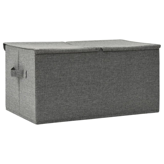 Cutie de depozitare, antracit, 50x30x25 cm, material textil - WALTI WALTI