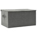 Cutie de depozitare, antracit, 50x30x25 cm, material textil - WALTI WALTI