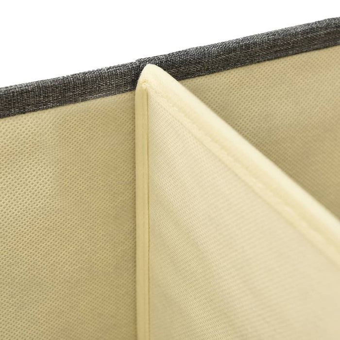 Cutie de depozitare, antracit, 50x30x25 cm, material textil - WALTI WALTI