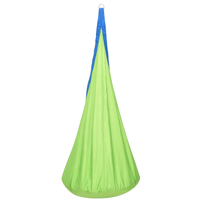 Hamac pentru copii, leagăn suspendat, verde, 80 kg WALTI