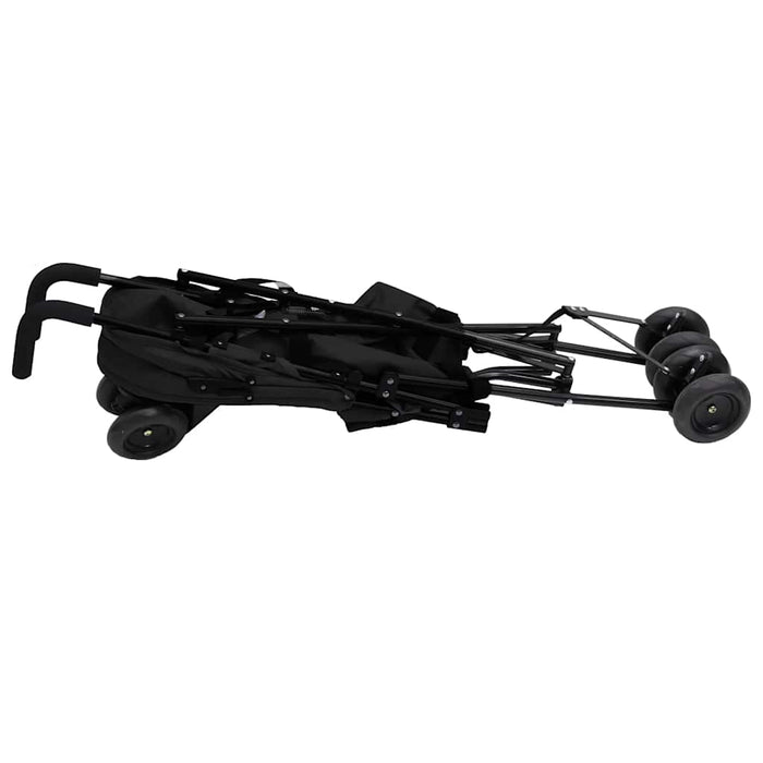 Cărucior pentru copii, antracit și negru, oțel - WALTI WALTI