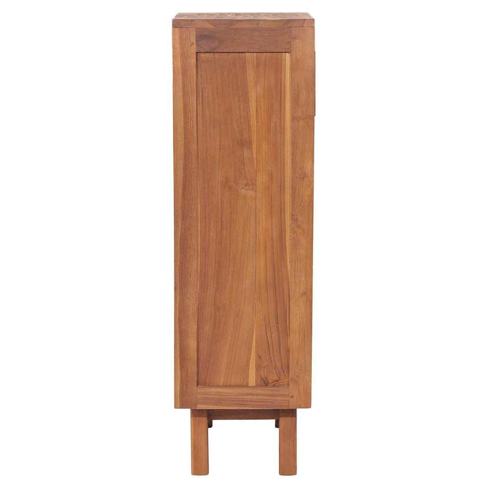 Servantă cu 5 sertare, 40x30x100 cm, lemn masiv de tec WALTI