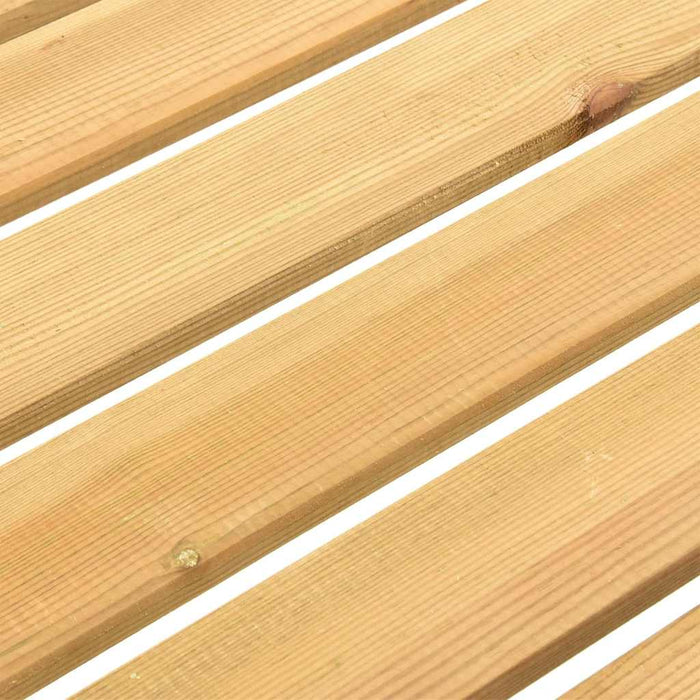 Set mobilier bar de grădină, 5 piese, lemn de pin verde tratat WALTI