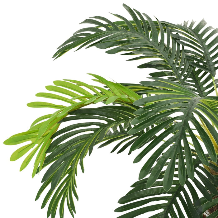 Plantă artificială palmier cycas cu ghiveci, verde, 90 cm - WALTI WALTI