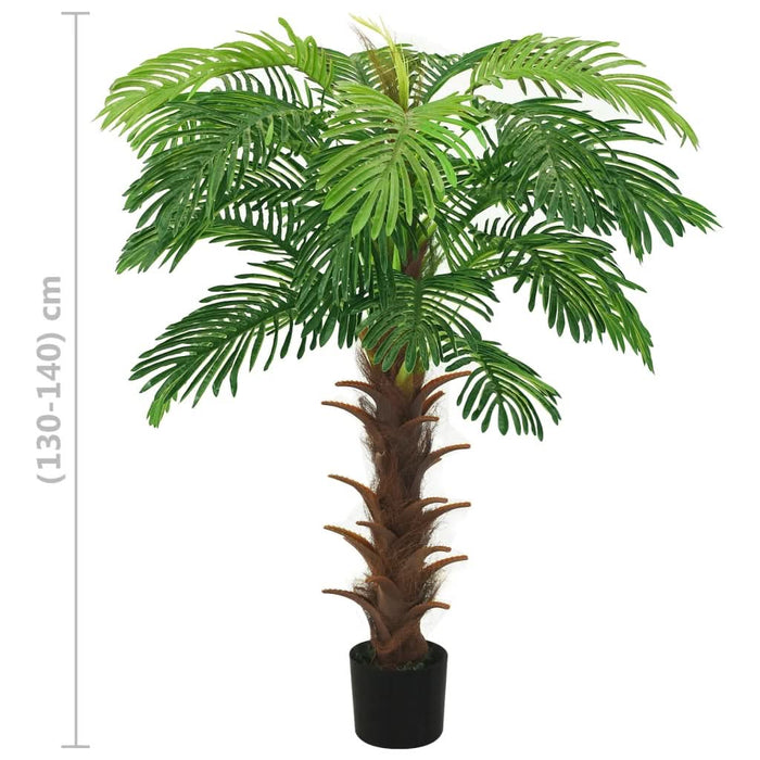 Palmier cycas artificial cu ghiveci, verde, 140 cm - WALTI WALTI