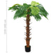 Palmier cycas artificial cu ghiveci, verde, 160 cm - WALTI WALTI