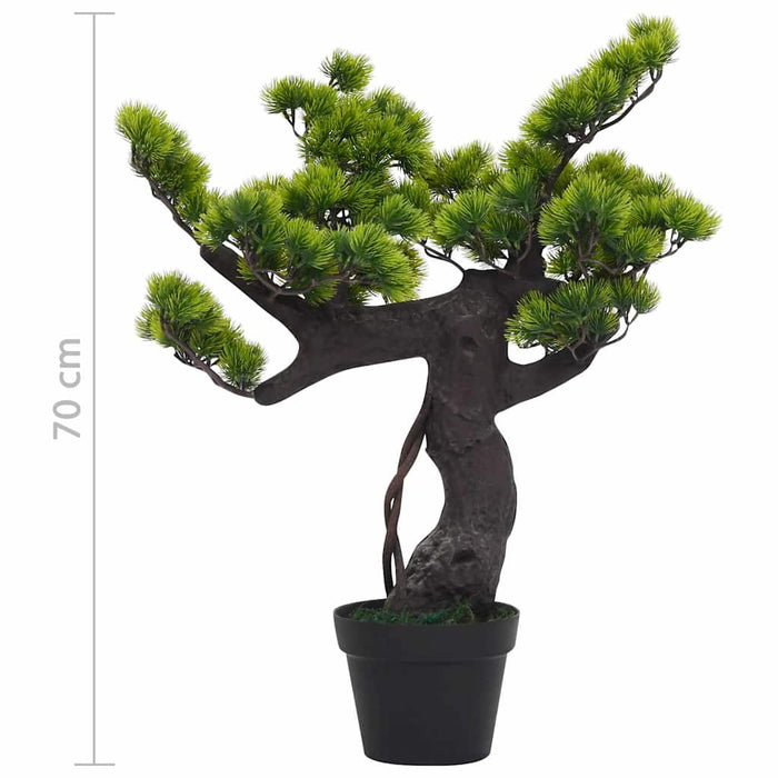 Bonsai Pinus artificial cu ghiveci, verde, 70 cm WALTI