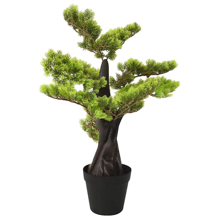 Bonsai chiparos artificial cu ghiveci, verde, 60 cm WALTI