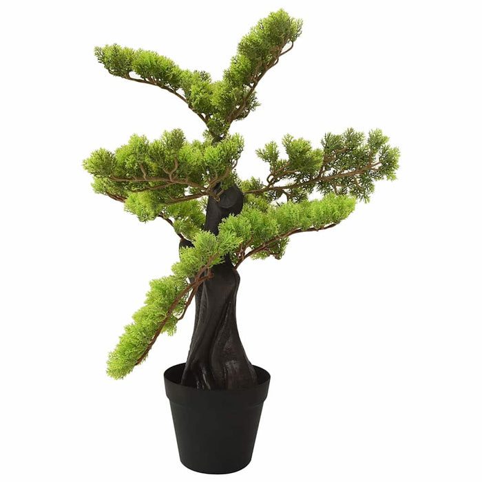 Bonsai chiparos artificial cu ghiveci, verde, 60 cm WALTI