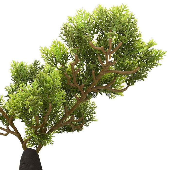 Bonsai chiparos artificial cu ghiveci, verde, 60 cm WALTI