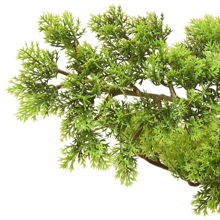 Bonsai chiparos artificial cu ghiveci, verde, 60 cm WALTI