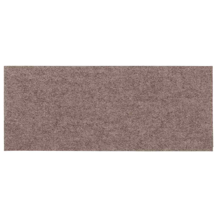 Covorașe autoadezive pentru scări, 15 buc., 60x25 cm, maro deschis, dreptunghiulare - WALTI WALTI