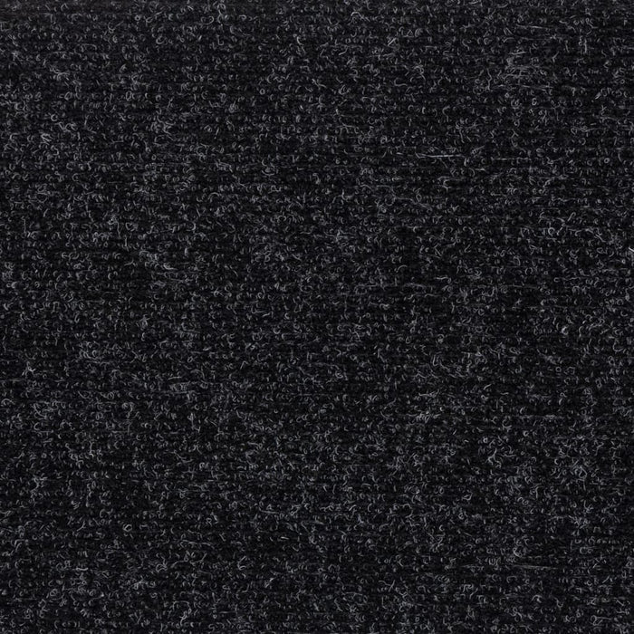 Covorașe scări autoadezive, 15 buc., 60x25 cm, negre, dreptunghiulare WALTI