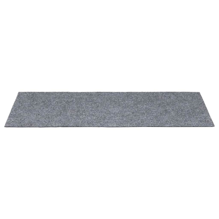 Covorașe autoadezive pentru scări, 15 buc., 60x25 cm, gri deschis, dreptunghiulare WALTI