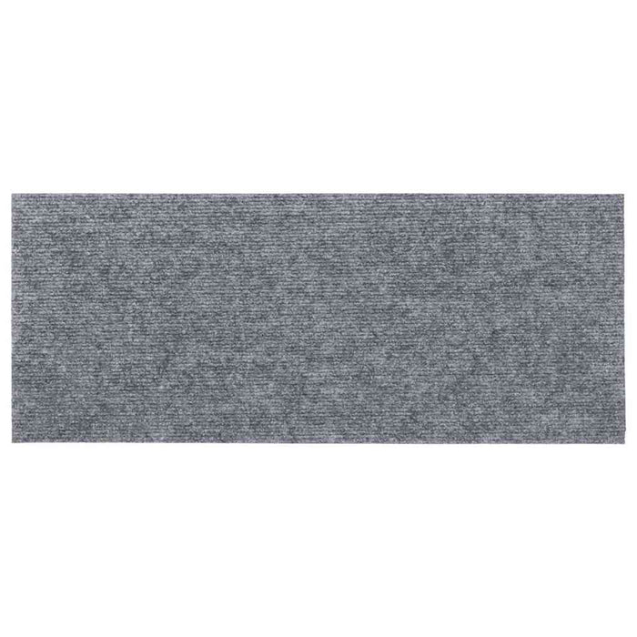 Covorașe autoadezive pentru scări, 15 buc., 60x25 cm, gri deschis, dreptunghiulare WALTI