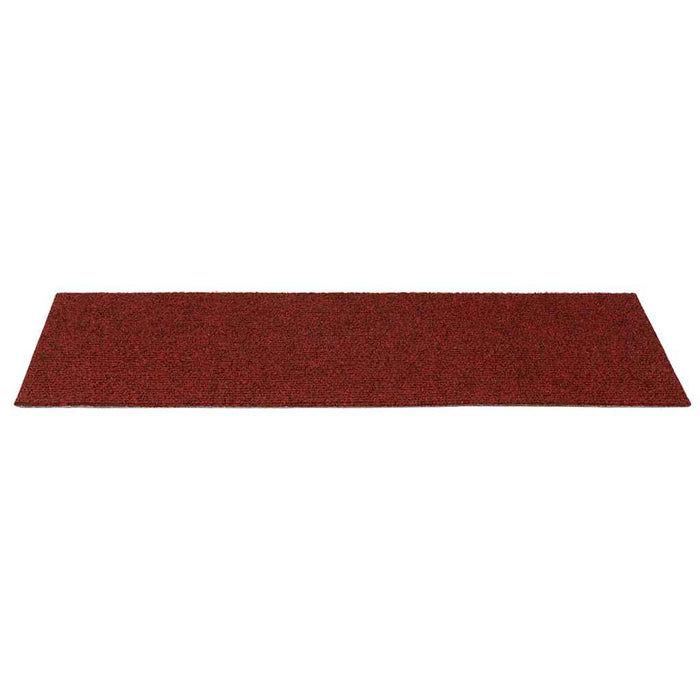 Covorașe pentru scări autoadezive, 15 buc., 60x25 cm, dreptunghiulare, roșu bordeaux - WALTI WALTI