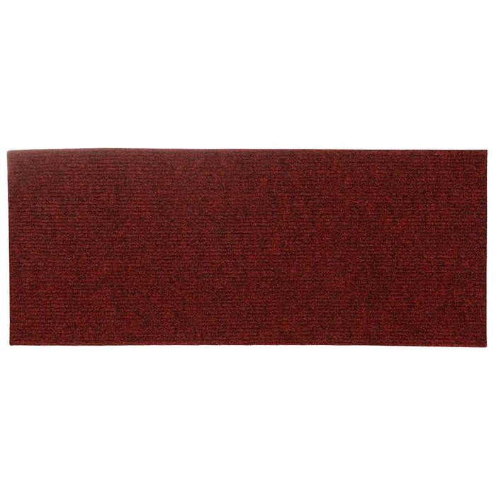 Covorașe pentru scări autoadezive, 15 buc., 60x25 cm, dreptunghiulare, roșu bordeaux - WALTI WALTI