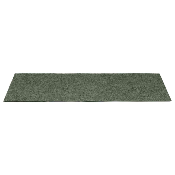 Covorașe scări autoadezive, 15 buc., 60x25 cm, verde, dreptunghiulare WALTI