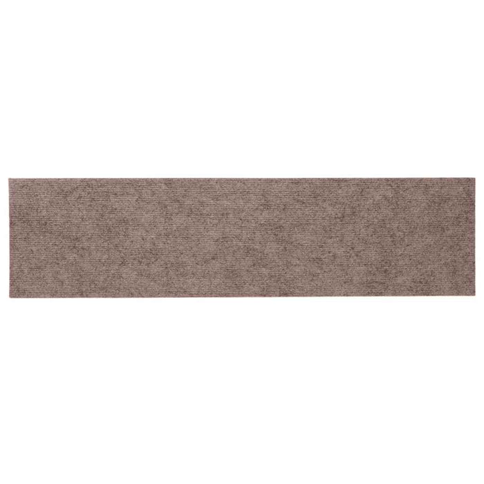 Covorașe autoadezive pentru scări, 15 buc., 76x20 cm, maro deschis, dreptunghiulare WALTI