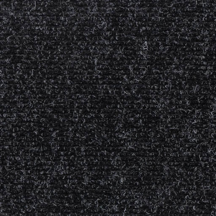 Covorașe scări autoadezive, 15 buc., 76x20 cm, negre, dreptunghiulare WALTI