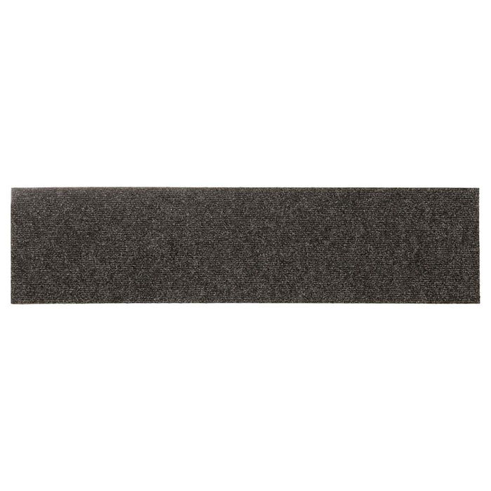 Covorașe autoadezive pentru scări, 15 buc., 76x20 cm, antracit, dreptunghiulare WALTI