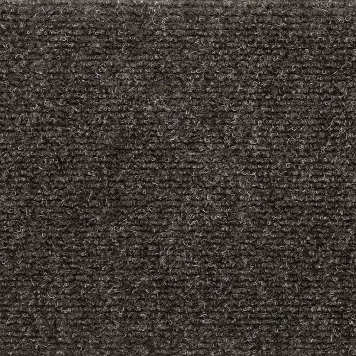 Covorașe autoadezive pentru scări, 15 buc., 76x20 cm, antracit, dreptunghiulare WALTI