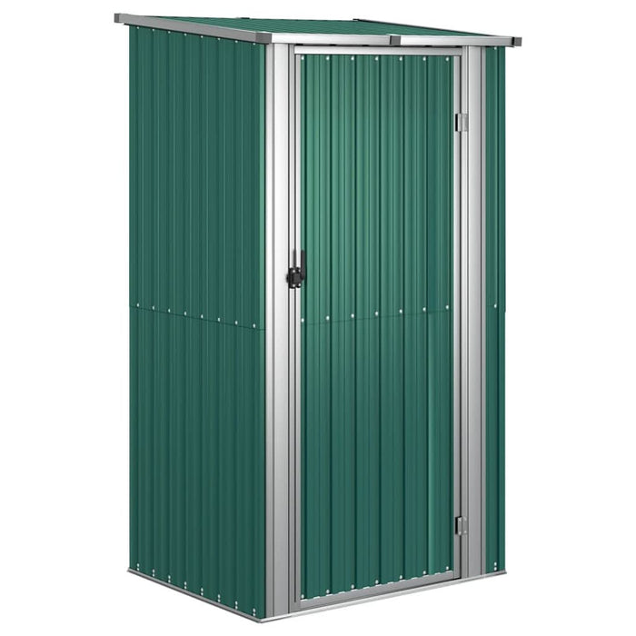 Șopron de grădină, verde, 118,5x97x209,5 cm, oțel zincat - WALTI WALTI