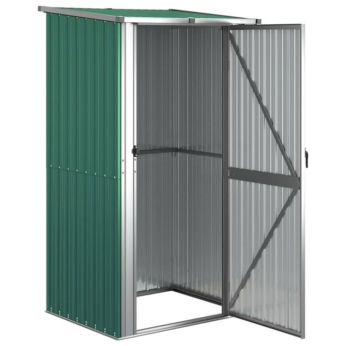 Șopron de grădină, verde, 118,5x97x209,5 cm, oțel zincat - WALTI WALTI