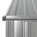 Magazie de grădină, gri, 180,5x97x209,5 cm, oțel galvanizat - WALTI WALTI
