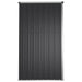 Șopron de grădină, antracit, 161x89x161 cm, oțel galvanizat - WALTI WALTI