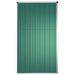 Șopron de grădină, verde, 225x89x161 cm, oțel galvanizat - WALTI WALTI