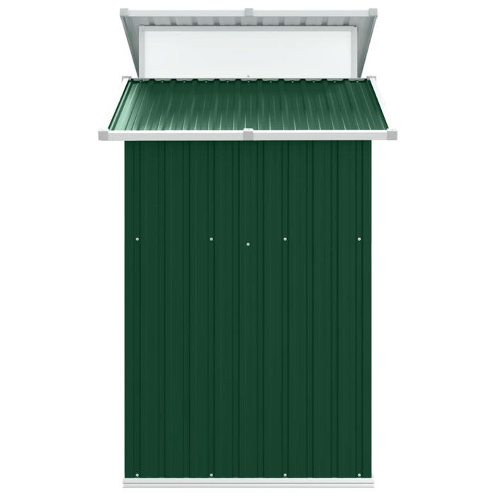 Șopron de grădină, verde, 270x130x208,5 cm, oțel galvanizat - WALTI WALTI