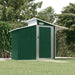 Șopron de grădină, verde, 270x130x208,5 cm, oțel galvanizat - WALTI WALTI