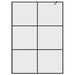 Paravan de duș walk-in negru 140x195 cm sticlă ESG transparentă - WALTI WALTI