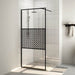 Paravan de duș walk-in negru 80x195 cm sticlă ESG transparentă - WALTI WALTI