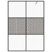 Paravan de duș walk-in negru 140x195 cm sticlă ESG transparentă - WALTI WALTI