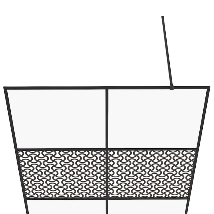 Paravan de duș walk-in negru 140x195 cm sticlă ESG transparentă - WALTI WALTI