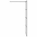 Paravan de duș walk-in negru 90x195 cm sticlă ESG transparentă - WALTI WALTI