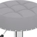 Scaune de bar, 2 buc., gri, material textil - WALTI WALTI
